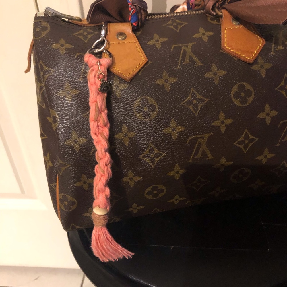 Macrame Keychain/Bag Chain - Picture 5 of 8